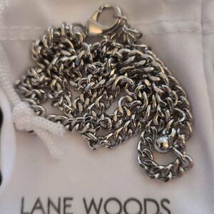 Lane Woods Cuban Chain set Silver